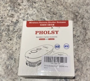 Pholsy Wireless Shutter Camera Remote Control Fujifilm GFX50S, XPro2, X-H1, X-T2 - Picture 1 of 2