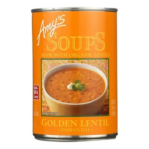 Amys Soup Lentil Golden Gluten Free 14.4 Oz (Pack Of 12) - Picture 1 of 1