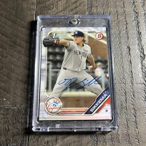 T.J. Sikkema Bowman 2019 1st  Draft Card #BD-34 RC Auto Rookie autograph - Picture 1 of 12