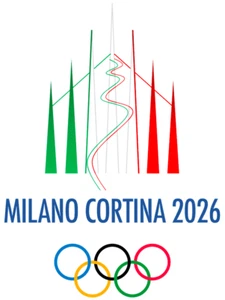 Milano Cortina 2026 Olympics Vinyl 3" Die Cut Sticker - Picture 1 of 1