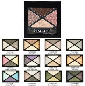 Rimmel Glam Eyes Quad Eyeshadow Eye Shadow - YOU CHOOSE YOUR COLOR - Picture 1 of 28
