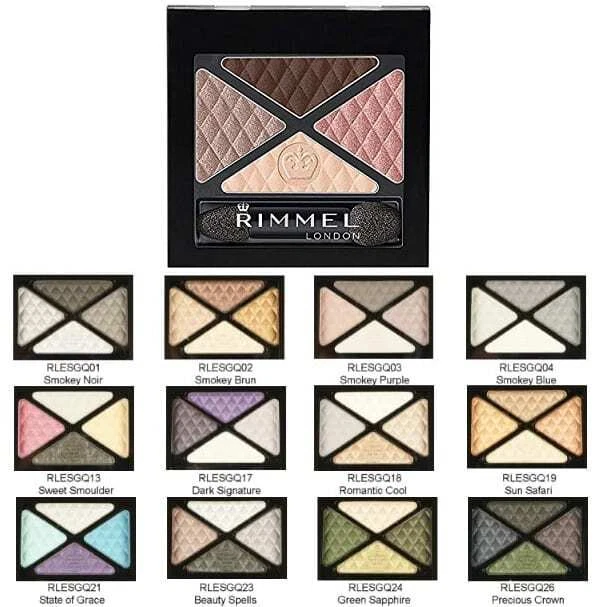 Rimmel Glam Eyes Quad Eyeshadow Eye Shadow - YOU CHOOSE YOUR COLOR - Image 1 of 1