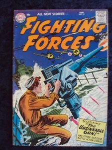 OUR FIGHTING FORCES #17 DC COMICS SILVER AGE WAR COMIC - Picture 1 of 2