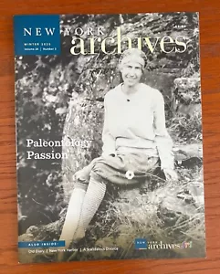 NEW YORK ARCHIVES MAGAZINE - WINTER 2025 - PALEONTOLOGY PASSION -BRAND NEW - Picture 1 of 4