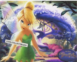 MAE WHITMAN "TINKERBELL" IN PERSON SIGNED 8X10 COLOR PHOTO 3 COA "PROOF" - Picture 1 of 2