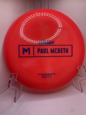 New Discraft Paul McBeth Prototype Malita Midrange 176g New - Image 1 of 4