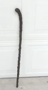 Vintage Irish Blackthorn Shillelagh Walking Stick Cane  36" - Picture 1 of 8
