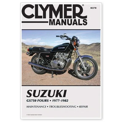 M370 1977-1983 Suzuki GS750 Fours CLYMER MANUAL SUZ GS750 FOURS 77-82 Foto 1 de 2