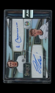 2020 Panini FIFA Select Franz Beckenbauer / Joshua Kimmich /50 Dual Auto - Bild 1 von 2