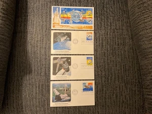 USA,SPACE SHUTTLE  SET, Sc #1919A, 1912-1919 18c , FLEETWOOD, FDC 1981,  - Picture 1 of 6