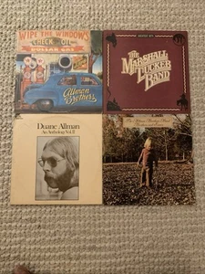 Allman Brothers Anthology Wipe Windows Marshall Tucker LOT Record Vinyl VG+/VG+ - Picture 1 of 24