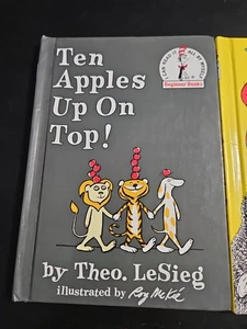 Ten Apples Up On Top And I Can Read With My Eyes Shut Dr. Seuss Books - Bild 1 von 4