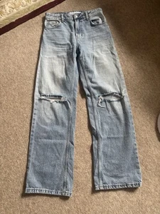 Berskha Ladies Ripped Jeans Size EU34 - Picture 1 of 2