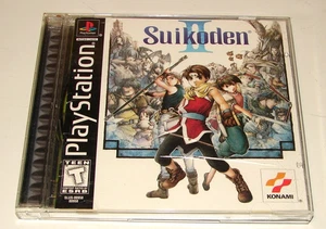 SUIKODEN II 2 (Sony PlayStation 1, 1999) PS1 CIB mit Registrierungskarte & Handbuch - Bild 1 von 8