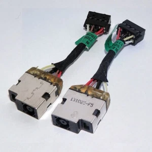 DC power jack with cable for HP Pavilion 15-K032TX K028TX 3160 730932-SD1 - Picture 1 of 2