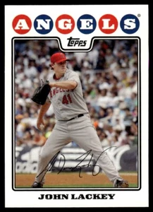 2008 Topps John Lackey Los Angeles Angels #95 - Picture 1 of 2
