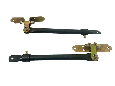 Pair Of Adjustable Arm Mirror Bracket Rod Vintage Jeep Willys |Fit For Foto 1 de 3