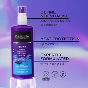 John Frieda Frizz Daily Styling Spray Spray 200 ml for Naturally Curls Wavy - Picture 1 of 24