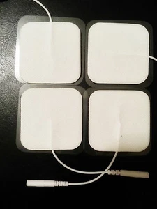 8 SQUARE MASSAGE PADS FOR EMS 6500 IF 4000 TENS 2800 EMS 5.0 IF 4250 - Picture 1 of 2