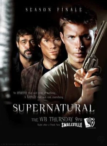 72112 Supernatural Jared Padalecki, Jensen Ackles Wall 16x12 POSTER Print - Picture 1 of 7