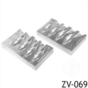 DIY Sea Fishing Lead Weights Mould CNC Aluminium 4 in 1 mold 3oz 4oz New - Picture 1 of 4