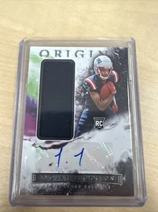 2022 Panini Origins Tyquan Thornton No.174 Relic Auto Patriots RPA - Picture 1 of 2