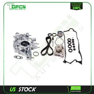 Timing Belt+Water Oil Pump Kit For 01-05 Honda Civic 1.7L D17A1 D17A2 D17A6 - Picture 1 of 5