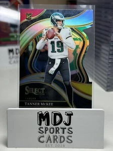 2023 Panini Select Football - TRI-COLOR PRIZM Die-Cut RC - Tanner McKee - Bild 1 von 2