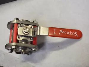 MECA-INOX PN50 PI50/PR65 HF 7528 VALVOLA A SFERA SANITARIA SS NOS SPEDIZIONE GRATUITA LOC VVV1 - Foto 1 di 17