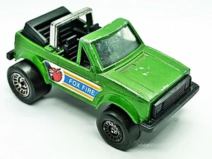 Vintage Tootsie Toy Super Slicks Fox Fire Green Jeep Convertible W/Rollbar - Picture 1 of 1