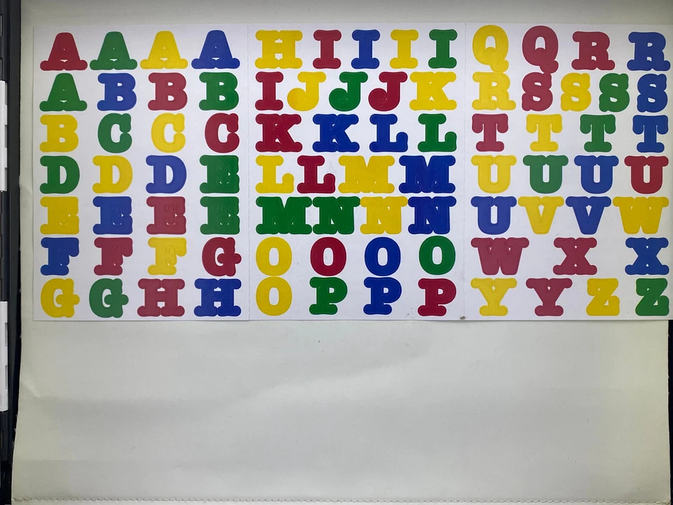 Creative Memories BOLD Large 1” ABC Alphabet All Caps Color Stickers YOU PICK - Image 1 of 1
