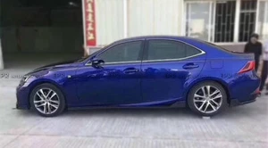 Extensión de falda lateral para Lexus IS300 17-18 XE30 tipo AM complemento fibra de carbono 2 piezas - Imagen 1 de 6