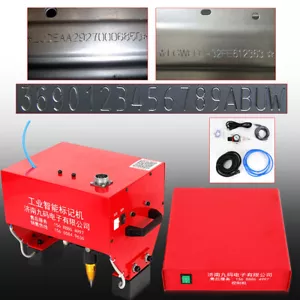 NUOVA macchina per incisione pneumatica portatile metallo/punti Peen Mark per numero di codice VIN - Foto 1 di 6