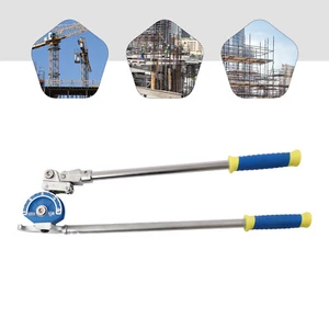 Max 180 Degree Tube Bender 1/2" Diameter Pipe Bending Manual Tube Bender Silver - Imagen 1 de 14