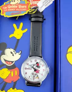 Nuevo Reloj Ingersoll Disney Años Dorados Minnie Mouse Rotador Cuarzo 26503U - Imagen 1 de 5