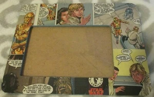 Comic Book desk frame Featuring Star Wars Shadows- 4" x 6" photo 8.5"x6.5" Frame - Picture 1 of 4