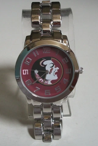 Men's Florida State Seminoles Fashion College Team Casual Licensed Watch Cover
