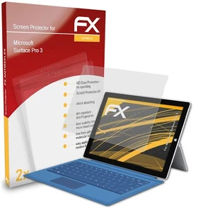 atFoliX 2x Screen Protection Film for Microsoft Surface Pro 3 matt&shockproof - Picture 1 of 9