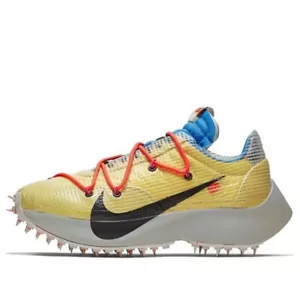 Nike Vapor Street Off- White OW Tour Yellow CD8178 700 Sz Men’s 11 Women’s 12.5 - Picture 1 of 5