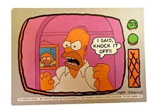 The Simpsons 1991 Twentieth Century Fox Film Gafney Topps Matt Groening card 59 - Picture 1 of 4