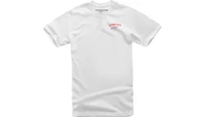 NEW ALPINESTARS Speedway T-Shirt - White - Large - MOTORCYCLE/OFFROAD - Picture 1 of 3