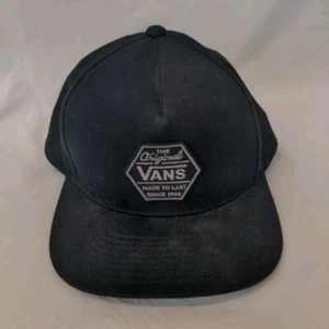 Cappello Berretto Vans Fatto Per Durare Dal 1966 L'originale Nero SnapBack - Foto 1 di 8