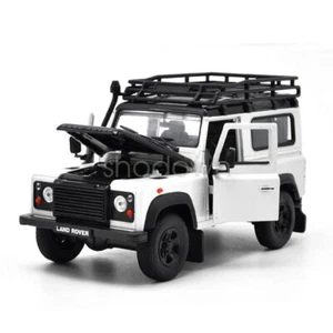 WELLY 1:24 For Land Rover Defender D90 Alloy Car Diecast Toy Vehicles Car Model - Picture 1 of 18