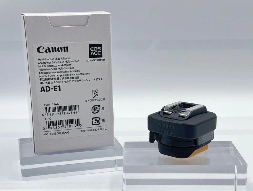 CANON AD-E1 Multi-Function Shoe Adapter for EOS R3 Expedited