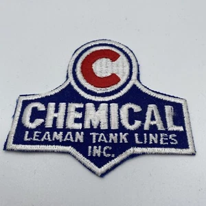 Leaman Tank Lines Freight Trucking Trucker Sew On Patch Hat 3” Truck Rare Vtg - Picture 1 of 4
