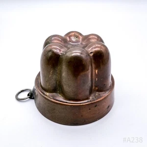 Pequeño Wagner Cobre Molde de Hornear Hecho En West Alemania 8x6cm - Bild 1 von 9