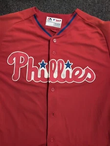 Luis Espíritu Game Issued Phillies Trikot Größe 46 - Bild 1 von 4
