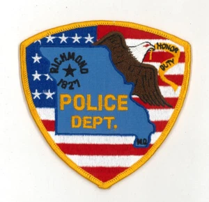 seltener Richmond MO Police Patch Missouri - Bild 1 von 1