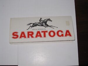  1967 Saratoga Association Program (The Bernard Baruch Handicap) HOF-Fort Marcy