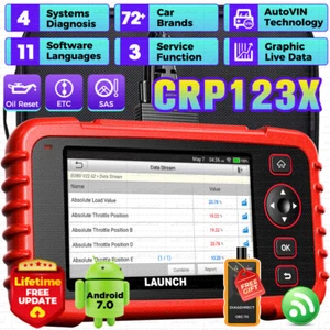 LAUNCH CRP123X OBD2 Scanner ABS SRS Codeleser Check Motor Auto Diagnosegerät - Bild 1 von 20